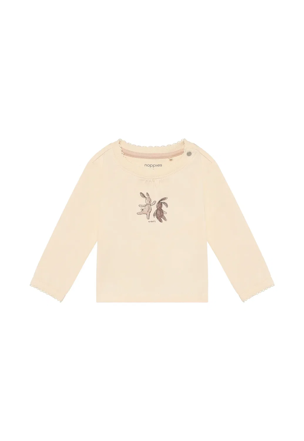 Футболка с длинными рукавами (Langarmshirt) Noppies, Buttercream