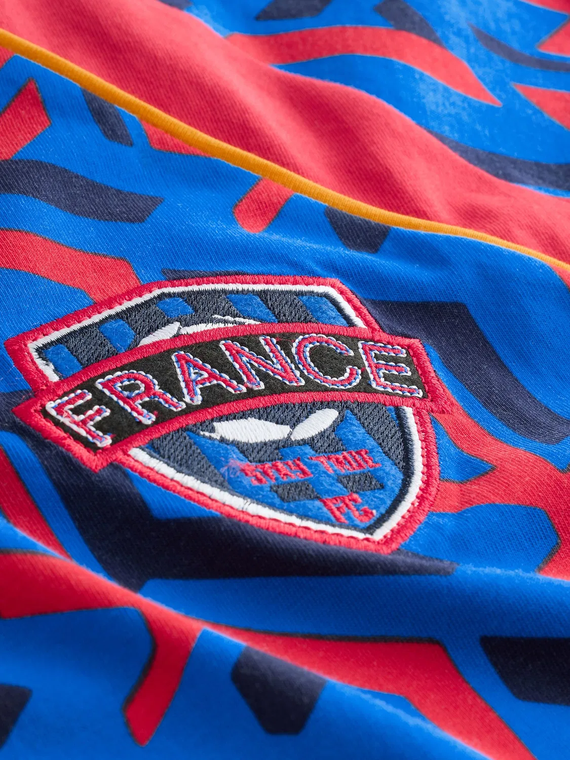 Пижама детская футбольная France Next, белый/синий/красный — фото 4