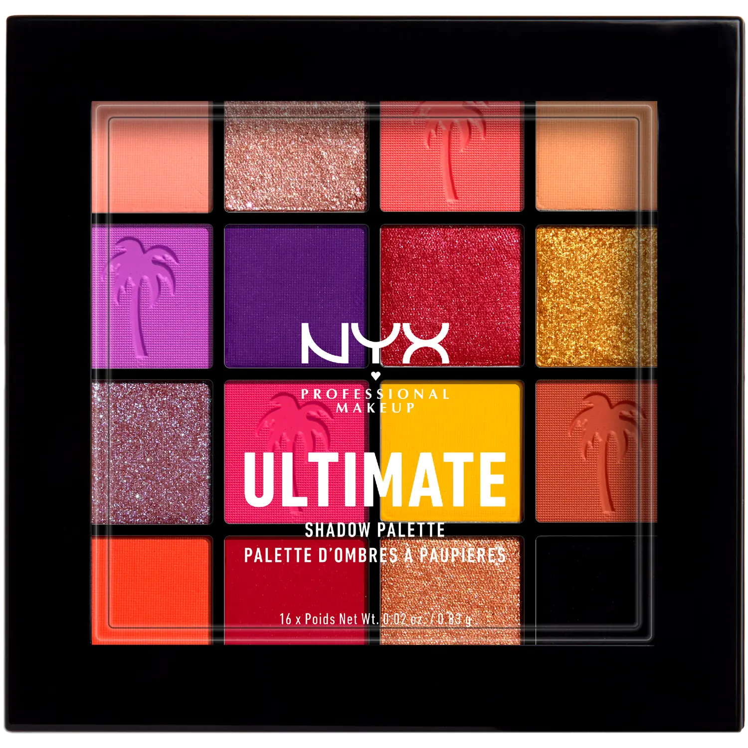 

NYX Professional Makeup Ultimate Festival палетка теней для век, 13 г