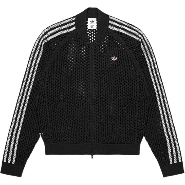 

Adidas X Edison Chen вязаный крючком спортивный топ Adidas Originals, черный