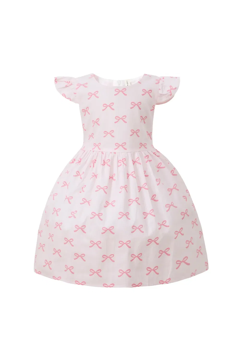 Платье с принтом Bow Pattern Cinda, Pink — фото 2
