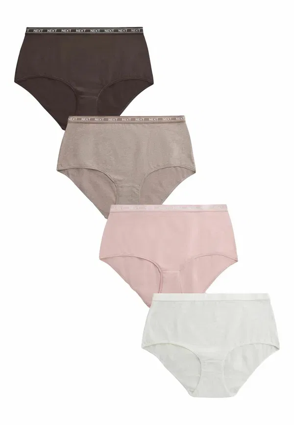 Комплект из 4 трусов, облегающие, Next, Neutral Marls