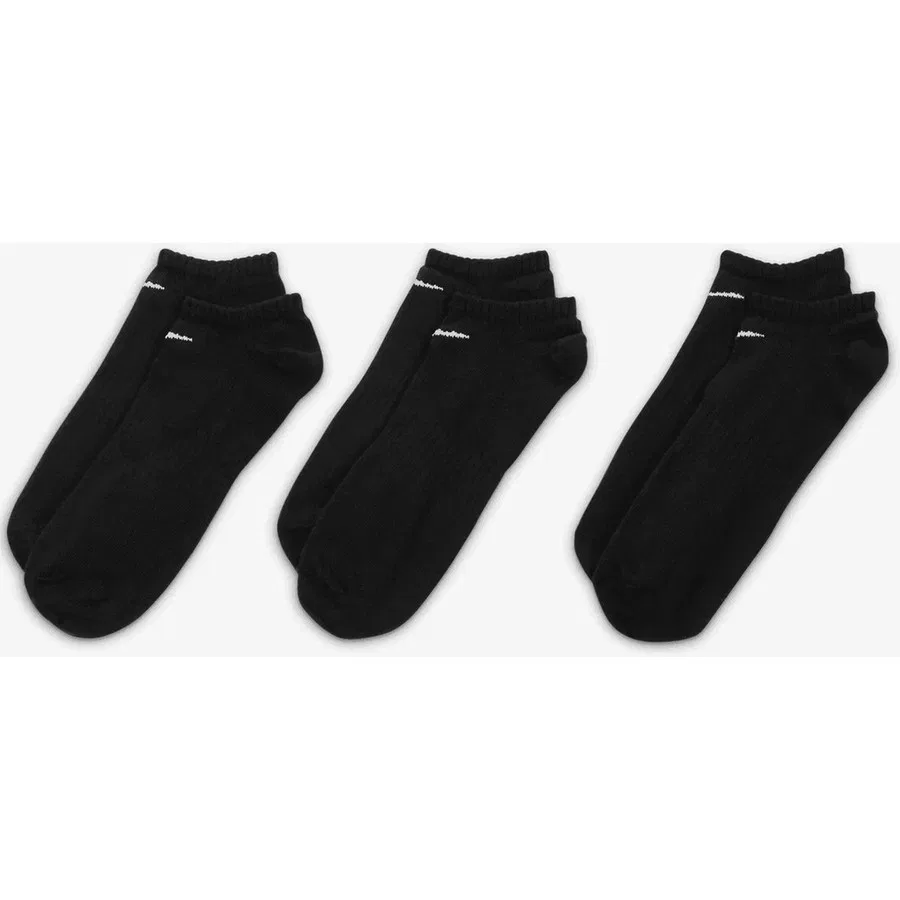 Комплект из 3 пар носков Nike Everyday Lightweight No-Show, Черный — фото 4