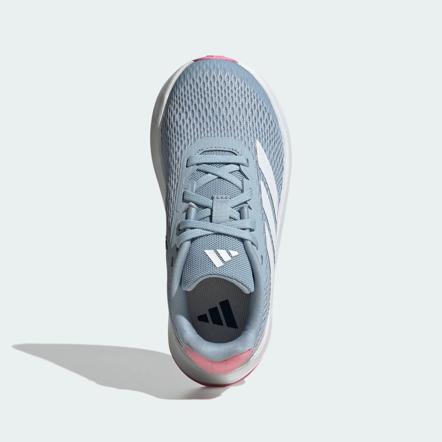 Детские кроссовки для мальчиков с закрытым носком Duramo Sl Adidas, Blue Wonder White Pink — фото 3