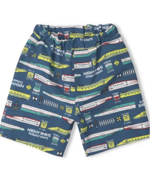 Детские плавки с принтом JR Shinkansen Kids Foret, Navy