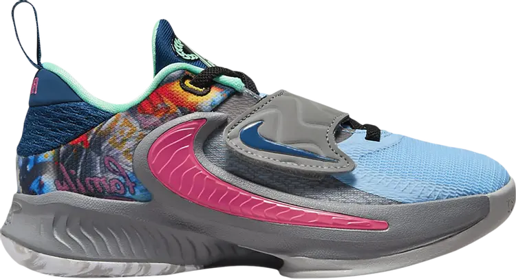 

Кроссовки Nike Zoom Freak 4 SE PS 'Family', многоцветный