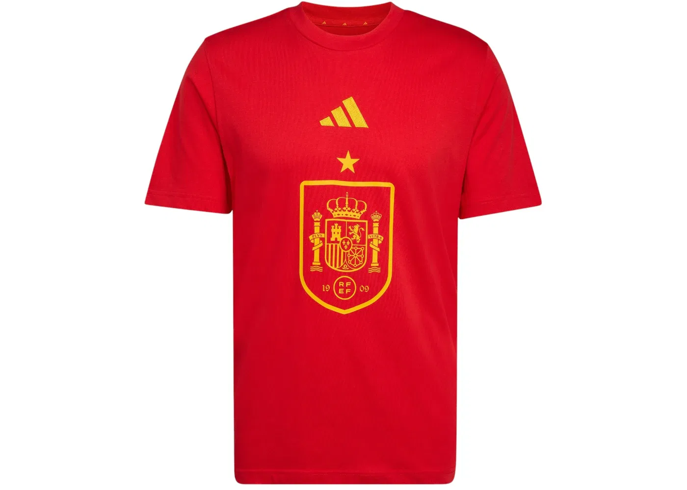 Мужская футболка с принтом Adidas Spain DNA Graphic, Vivid Red