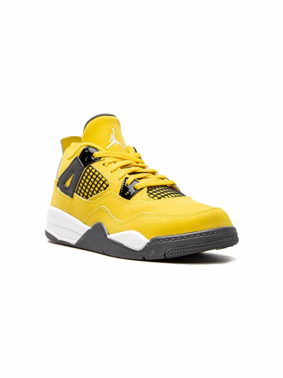 Кроссовки Retro 4 "Lightning" Jordan, желтый
