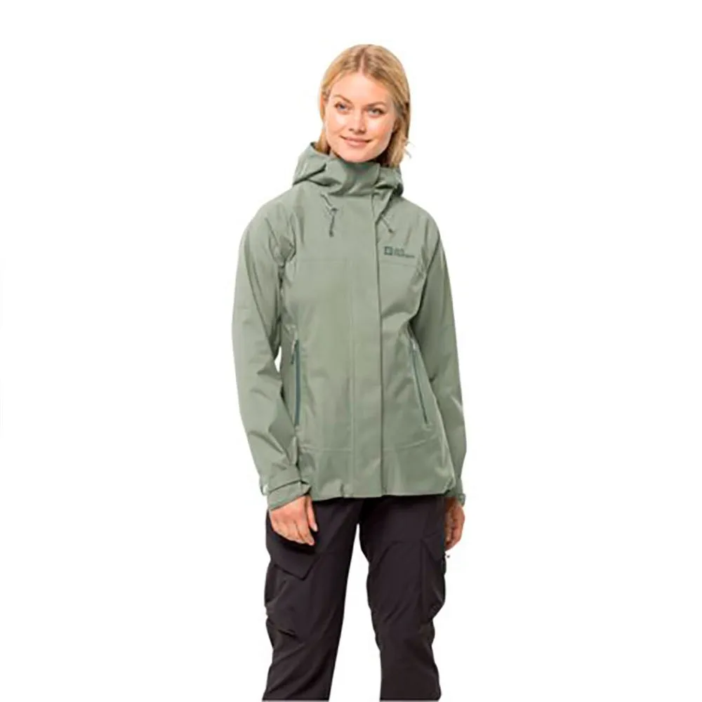 

Куртка Jack Wolfskin Kammweg 2L, зеленый