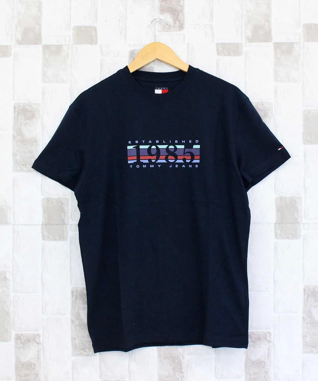 Мужская футболка с коротким рукавом, с принтом, DNA Graphic TOMMY HILFIGER, Navy