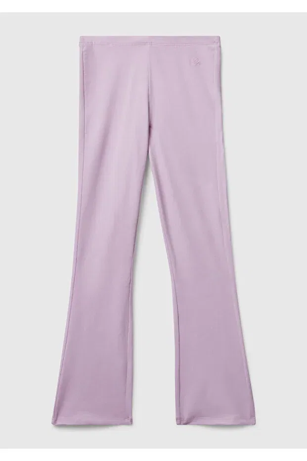 Детские леггинсы для девочек широкие United Colors Of Benetton, Lilac