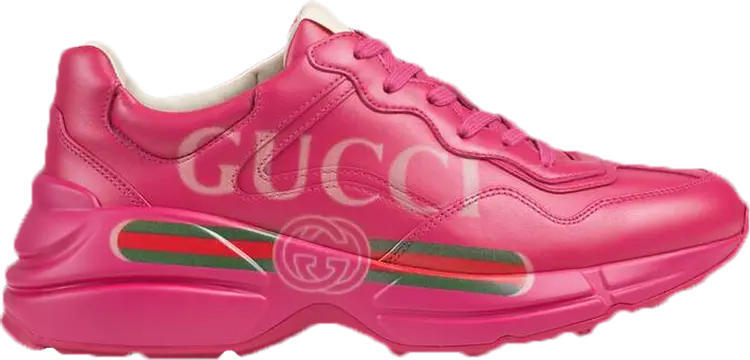 

Кроссовки Gucci Wmns Rhyton Pink, розовый