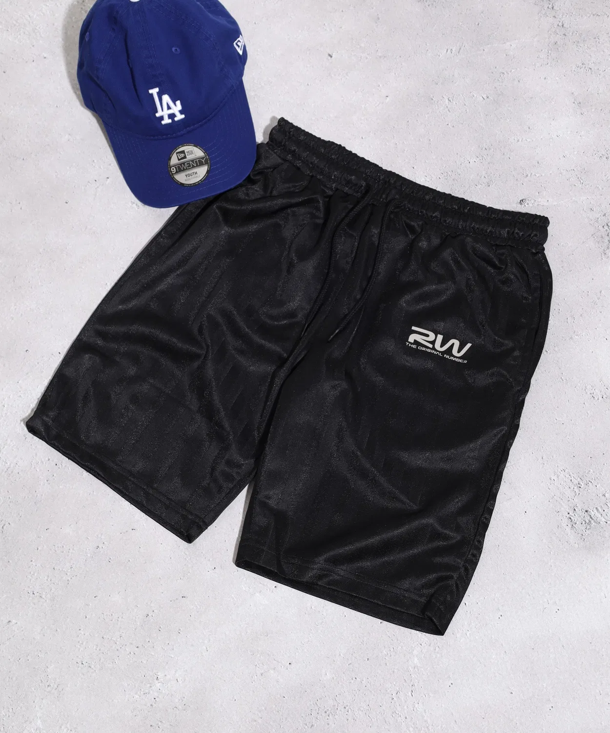 Детские шорты с принтом Uniform Logo Easy Half Pants FUNALIVE, Black