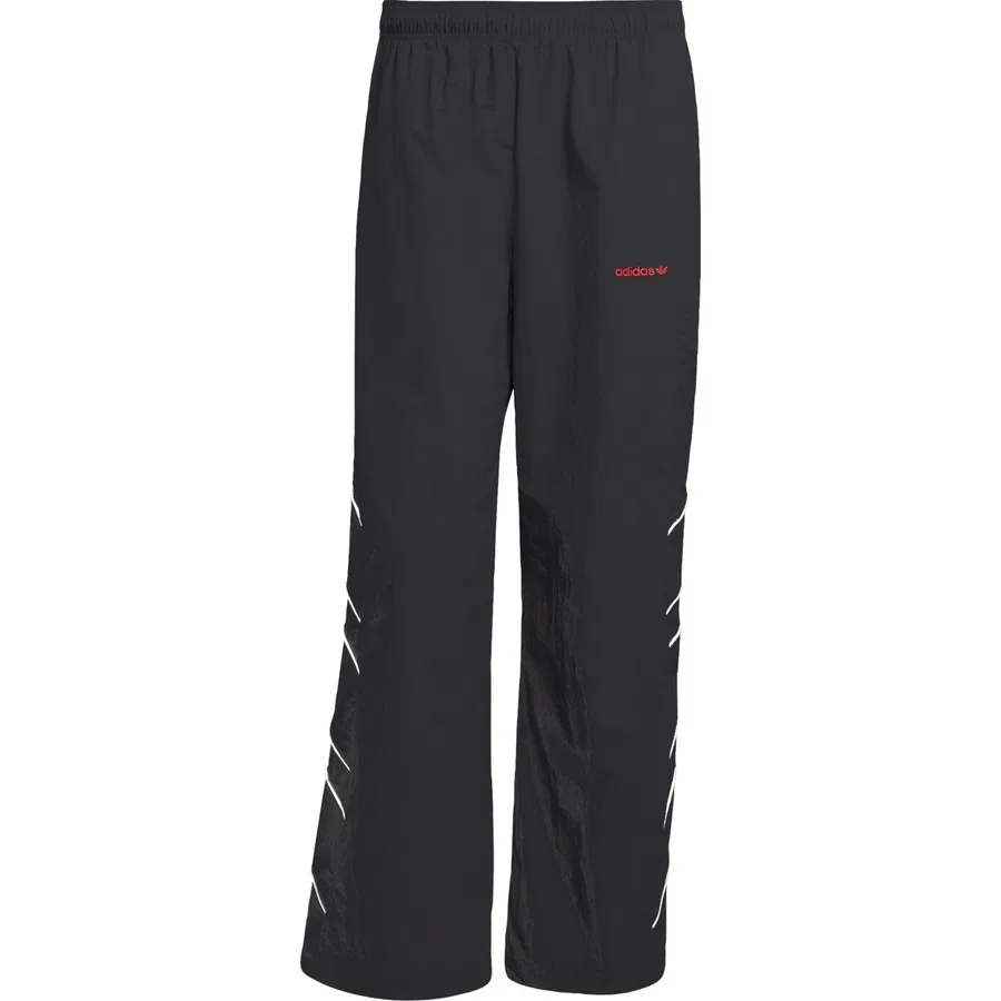 Спортивные брюки с завязкой на талии adidas Originals Cutline Trackpants, Черный — фото 3
