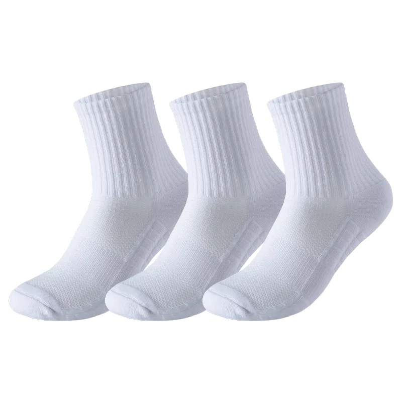 Детский комплект носков для баскетбола с принтом, 3 пары, Basketball Socks Unisex Combo Set MIIOW