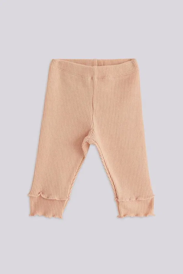 Детские леггинсы для девочек хлопковые Layette, Pink