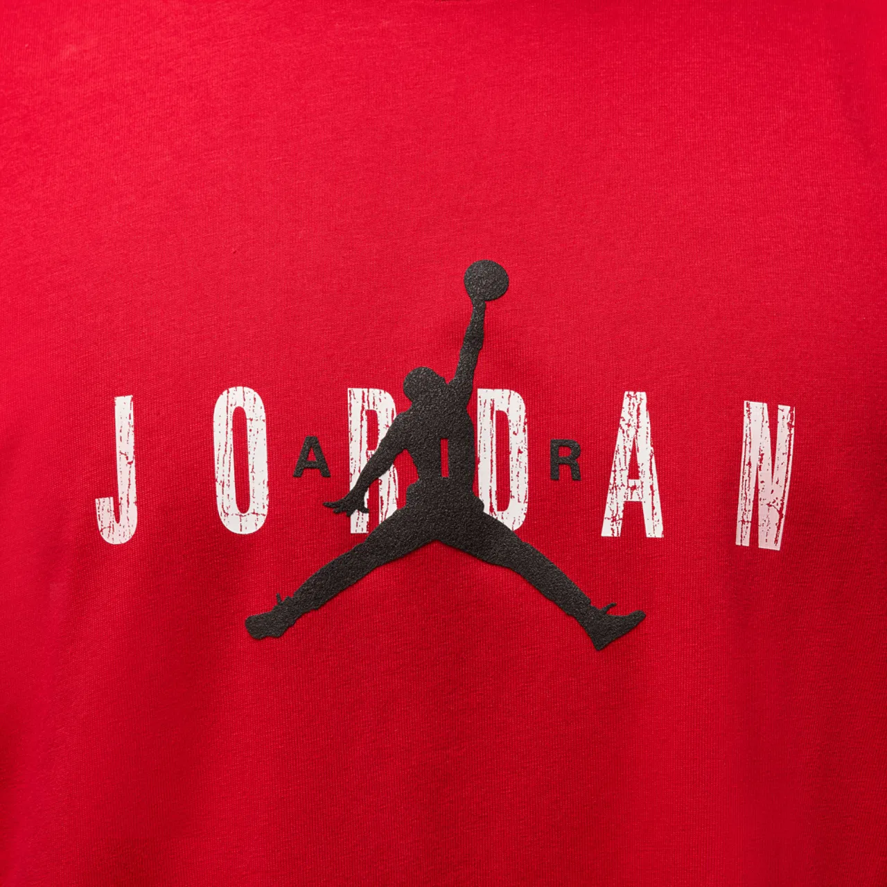Мужская футболка Brooklyn Air Oversized Crew Jordan, черный/красный — фото 4