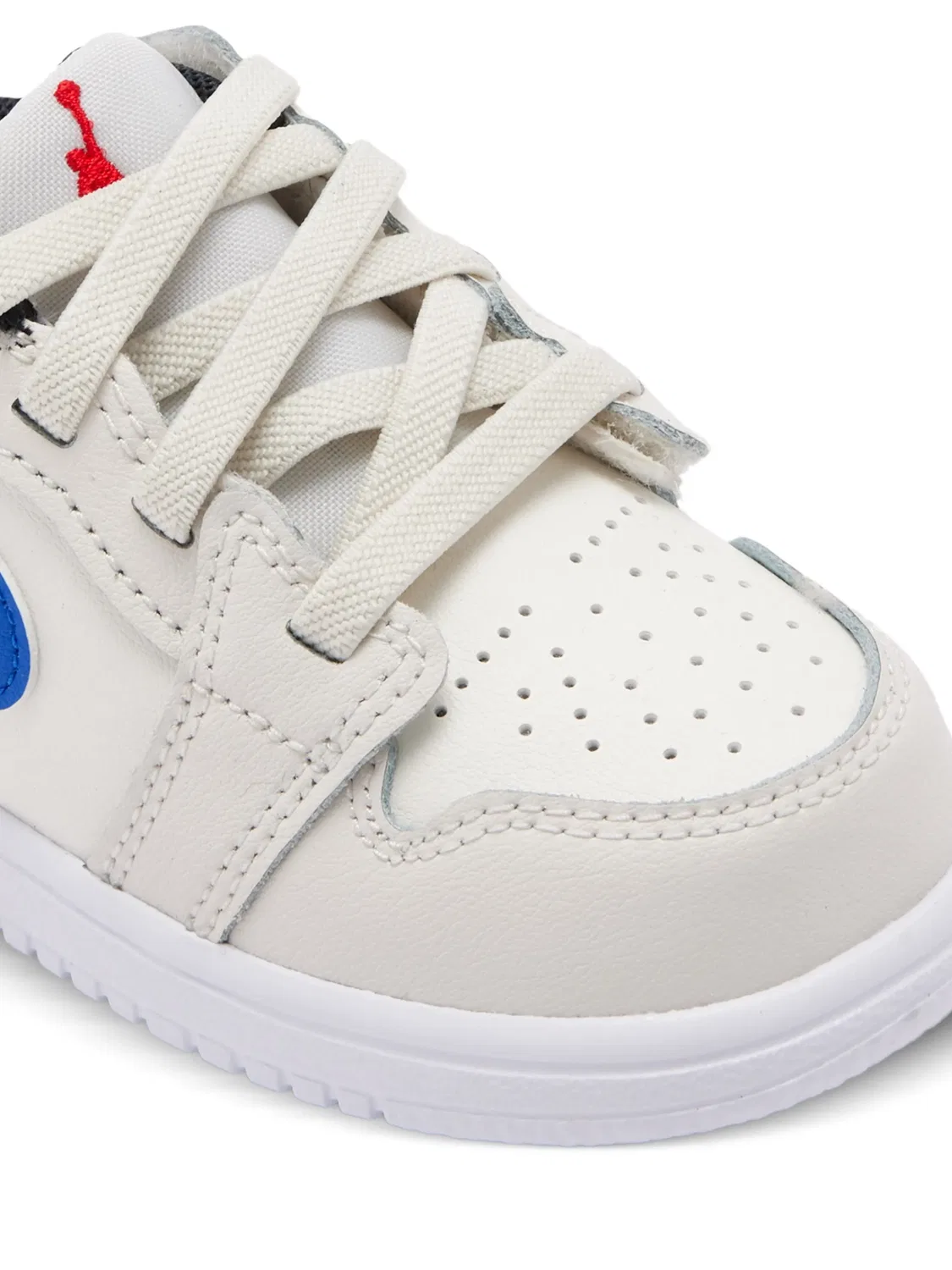 Кроссовки Jordan 1 Low Alt белые кожаные Nike, белый — фото 2