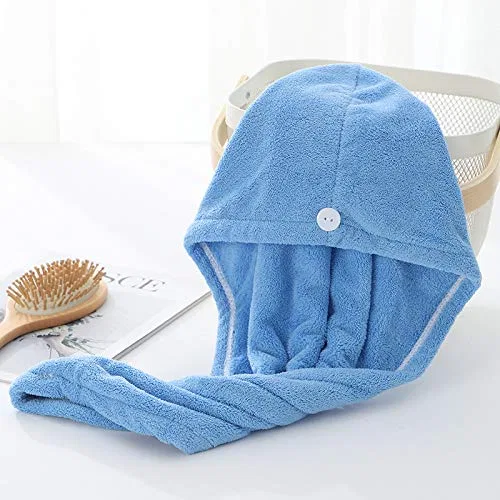 Шапочка для душа Coral Velvet Triangle, Light Blue Generisch