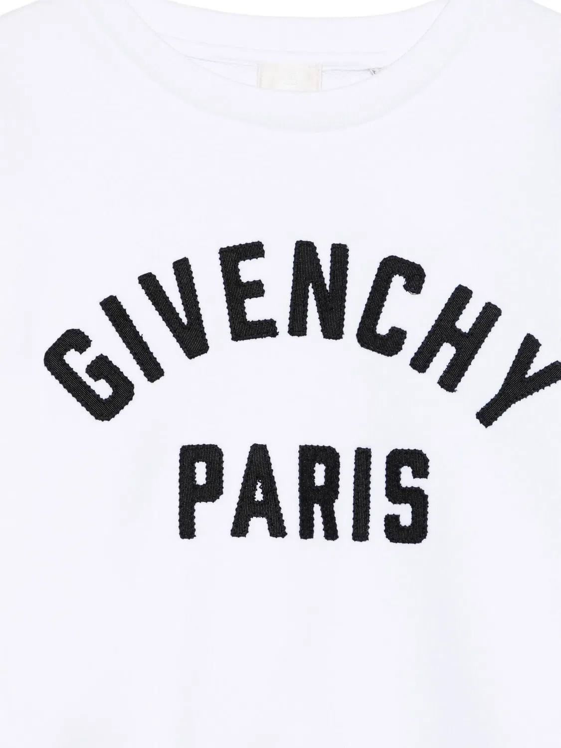 Свитшот с логотипом и рюшами Givenchy, белый — фото 3