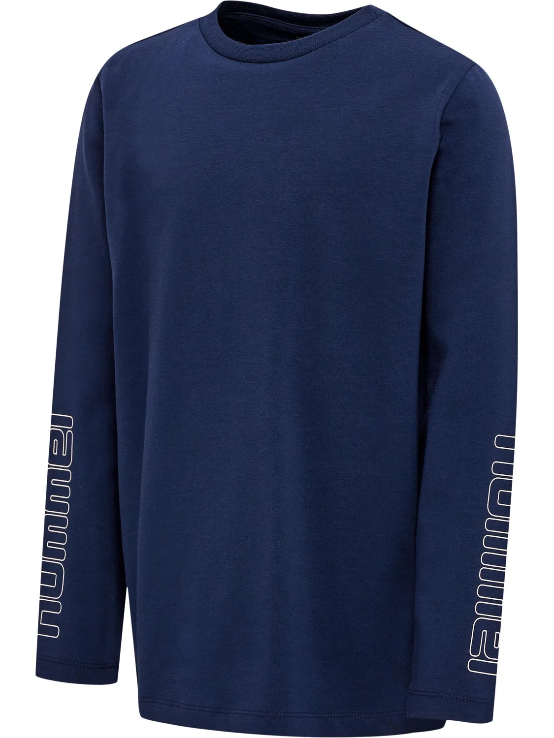 Детское хлопковое лонгслив Hmlcloud Hummel, Mitternachtsviolett Blau