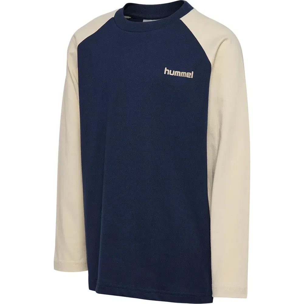 Детская футболка с длинным рукавом Loose Graphic Hummel, Blue