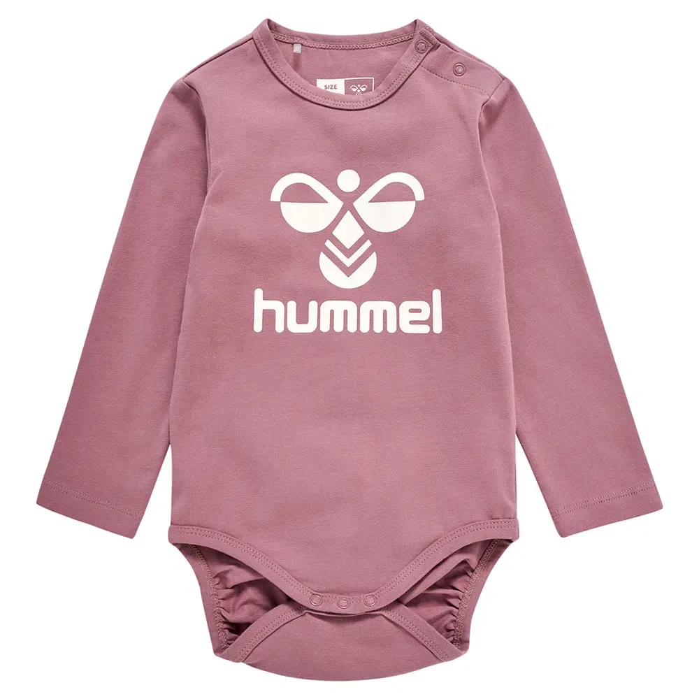 Боди с длинным рукавом Flips Hummel, розовый