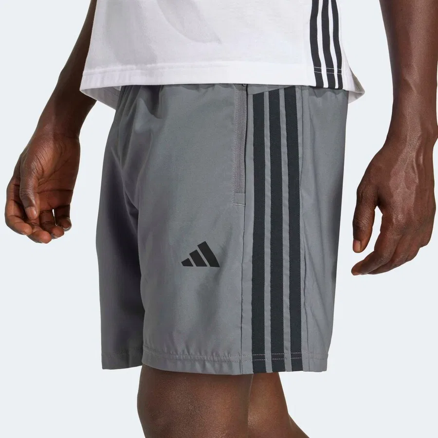 Шорты ADIDAS PERFORMANCE Regular серого цвета — фото 2