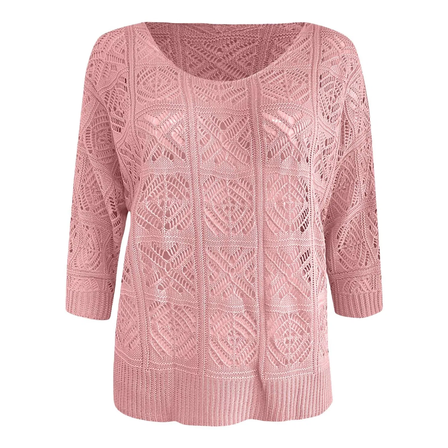 Женская туника с принтом Hippie Tunic, Rosa — фото 3