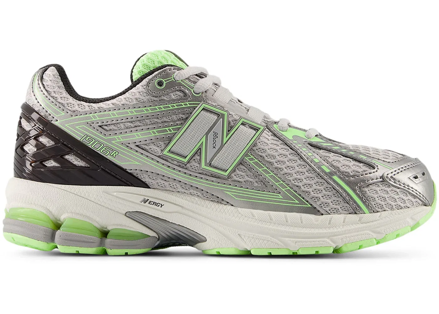 Детские кроссовки Lifestyle New Balance 1906R, Dark Silver Metallic/Mint Flash