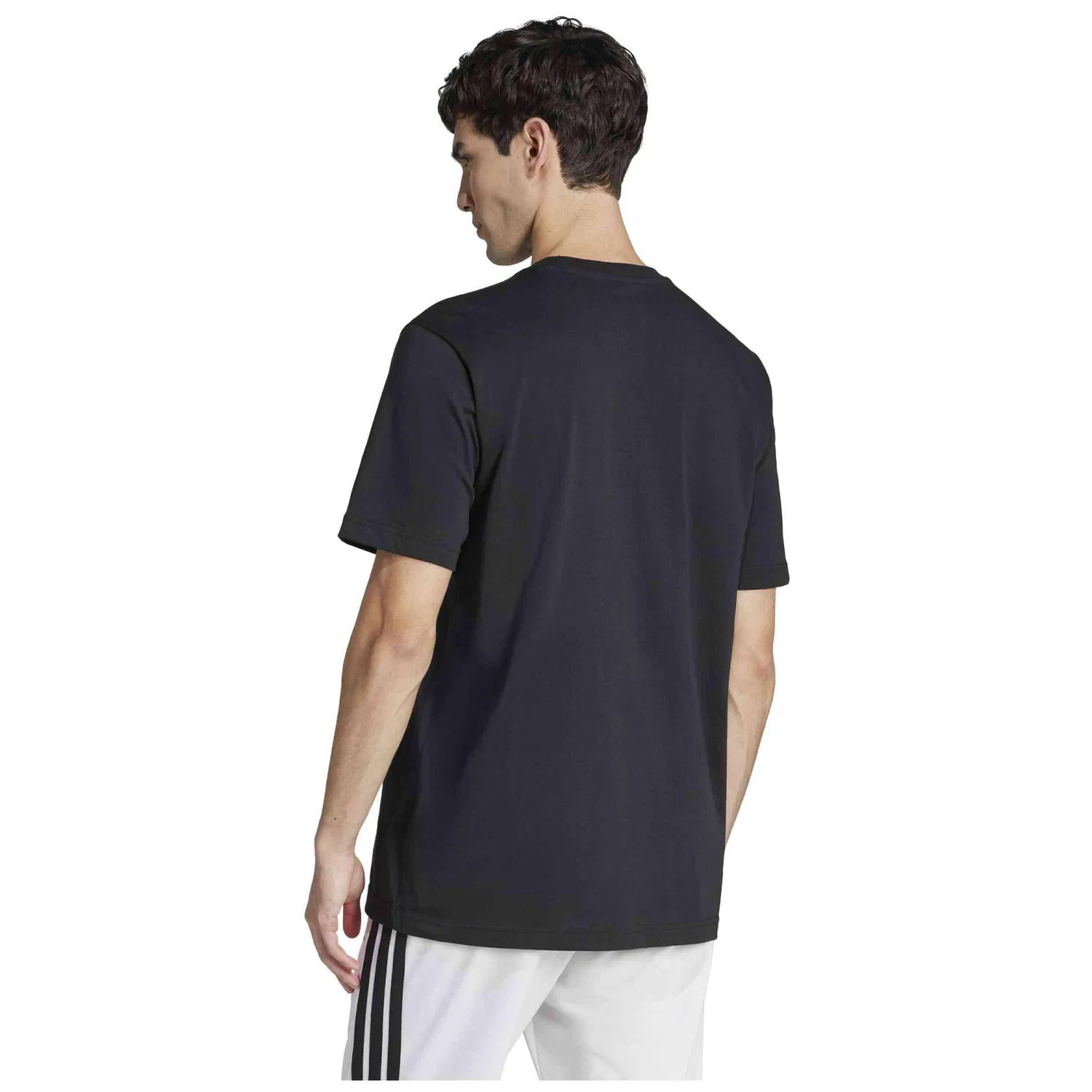 Мужская футболка с коротким рукавом Adidas JI6764, Черный — фото 3