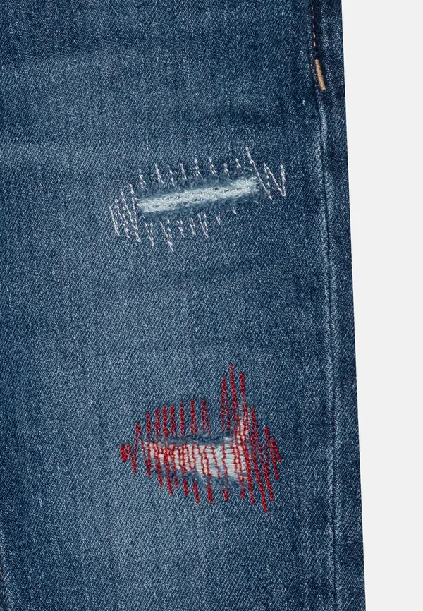 Брюки джинсовые Skater destructions Tommy Hilfiger denim, синий — фото 4