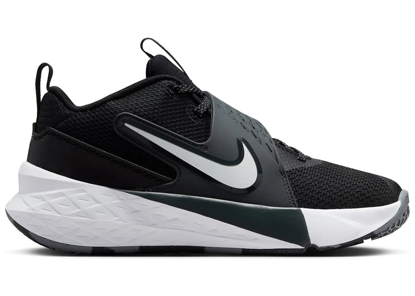 Детские кроссовки для мальчиков Nike Team Hustle D 12 Nike, Black Anthracite White