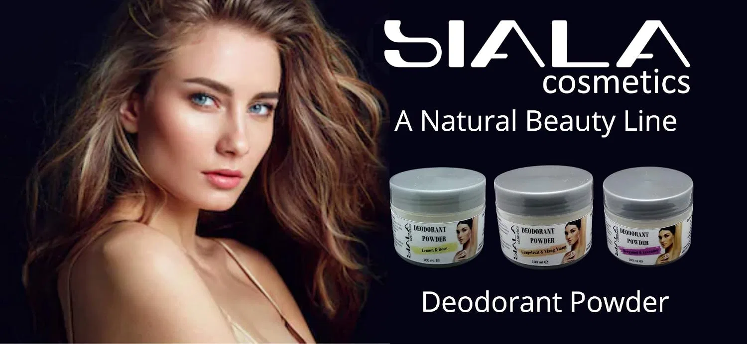Набор дезодорантов-пудры Siala Cosmetics, 3 x 100 мл — фото 4