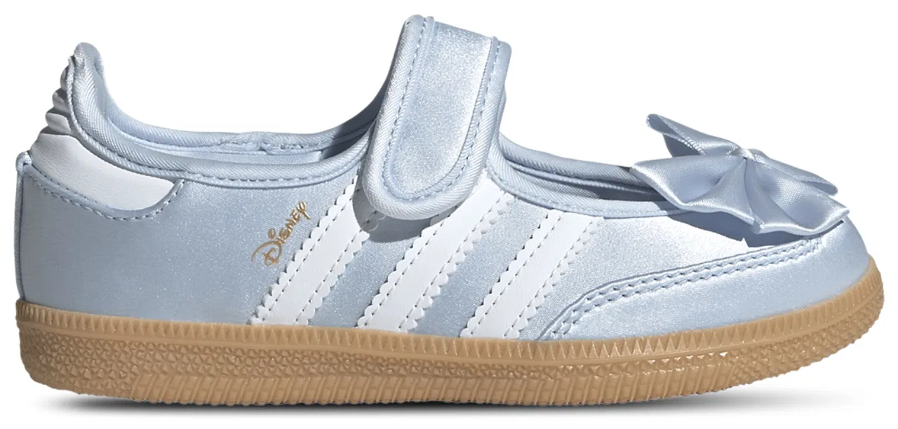Кроссовки для мальчиков Disney Samba Jane Adidas, синий/белый