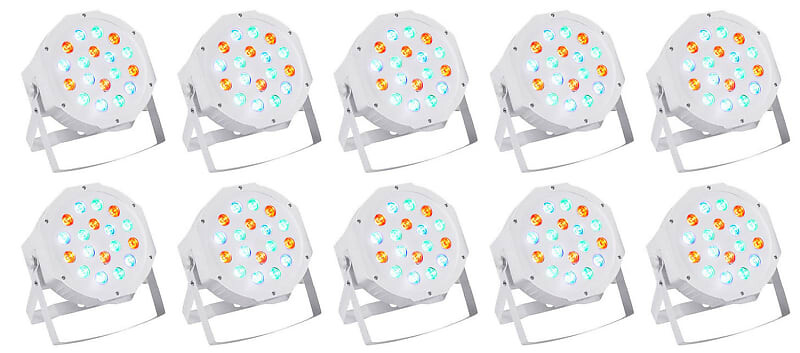 

Аккумулятор Rockville RockPAR50 WHT LED RGB Compact Par Can DJ