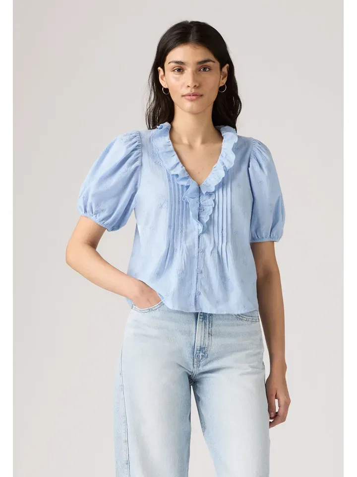 Блузка светлая Levi'S, голубой
