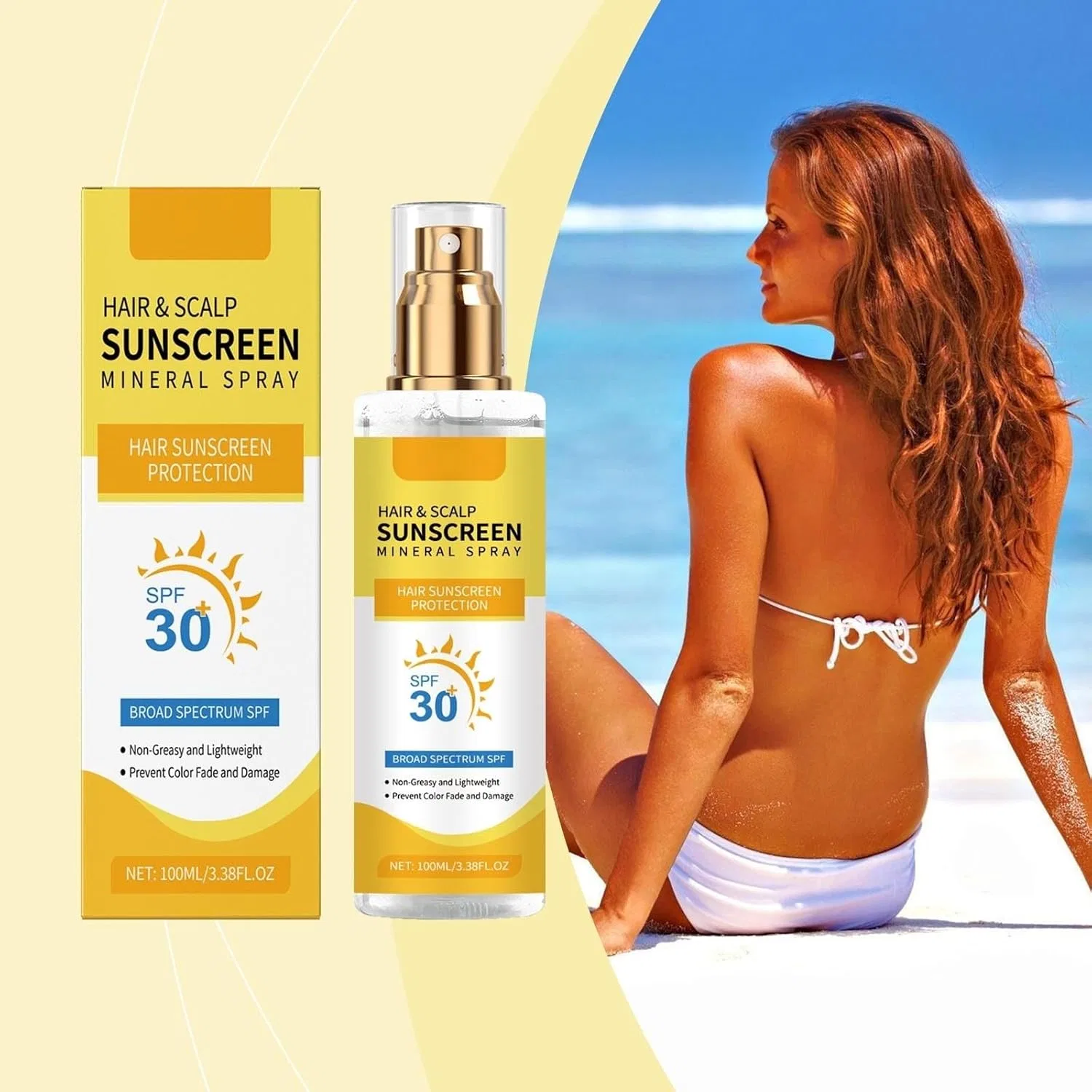 Спрей для кожи головы и волос с SPF 30, 100 мл, 1 шт Generic — фото 2