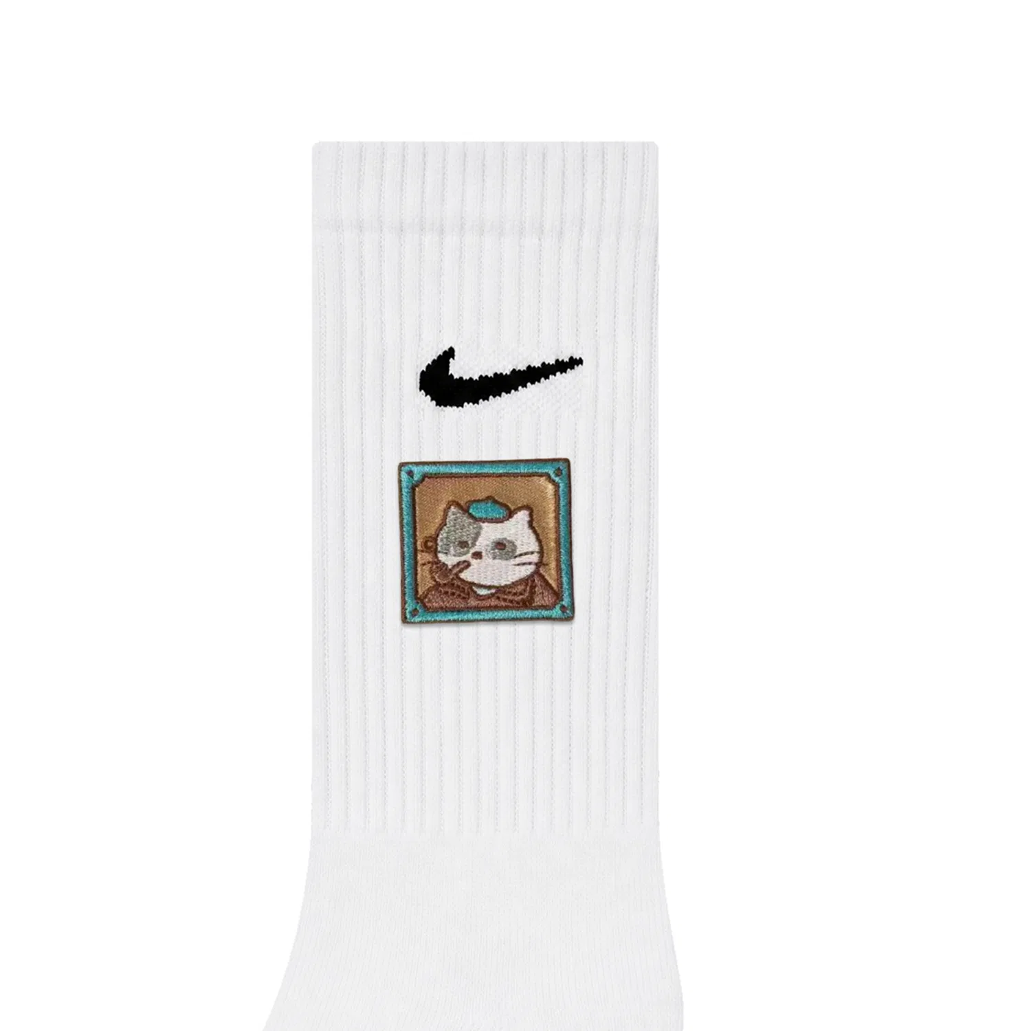 Носки школьные Nike, White — фото 3