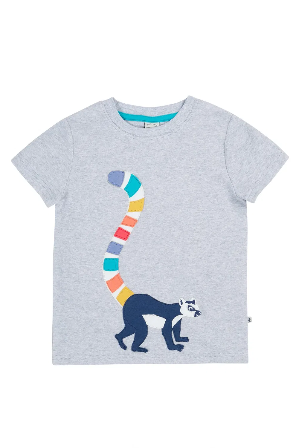 Детская футболка с аппликацией Carsen Frugi, Grey