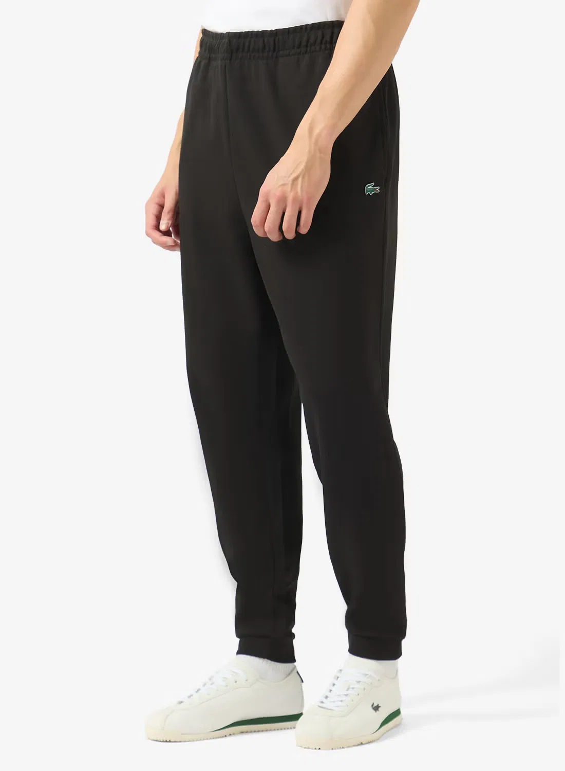 Спортивные штаны с логотипом Lacoste, черный
