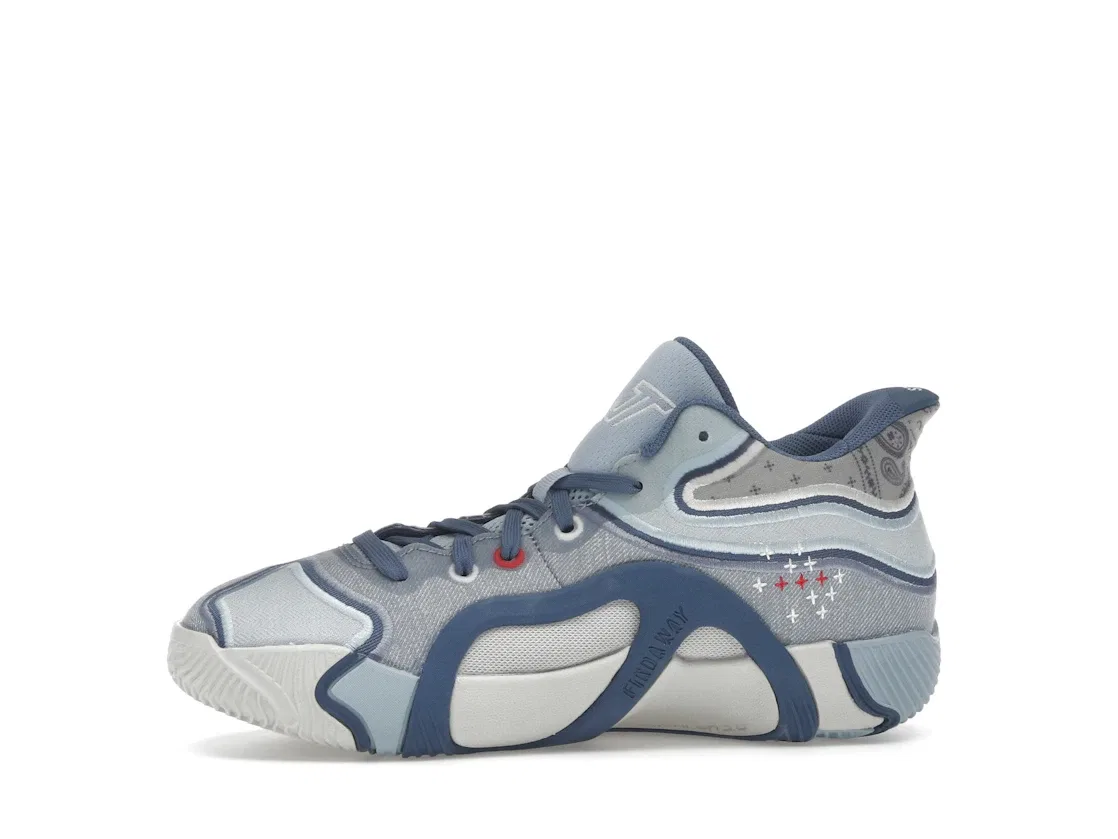 Детские кроссовки для баскетбола Jordan Tatum 3 Jordan, Light Armory Blue/Ocean Fog/Ashen Slate/Sail — фото 3