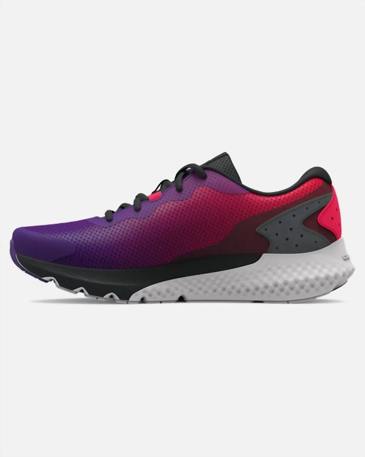 Детские кроссовки для девочек с круглым носом Ggs Charged Rogue 3 Under Armour, Grape — фото 2