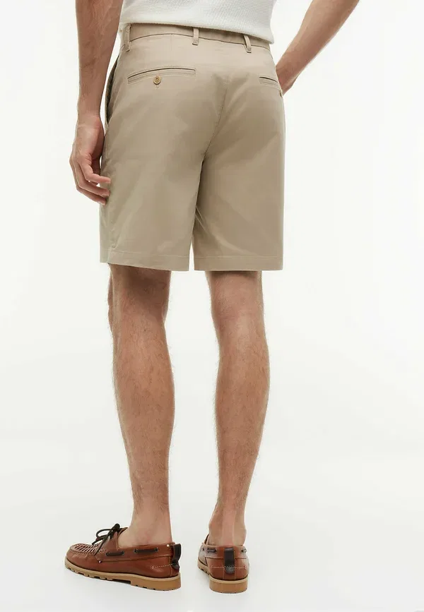 Шорты из шерсти Tommy Hilfiger Batique Khaki, хаки — фото 3