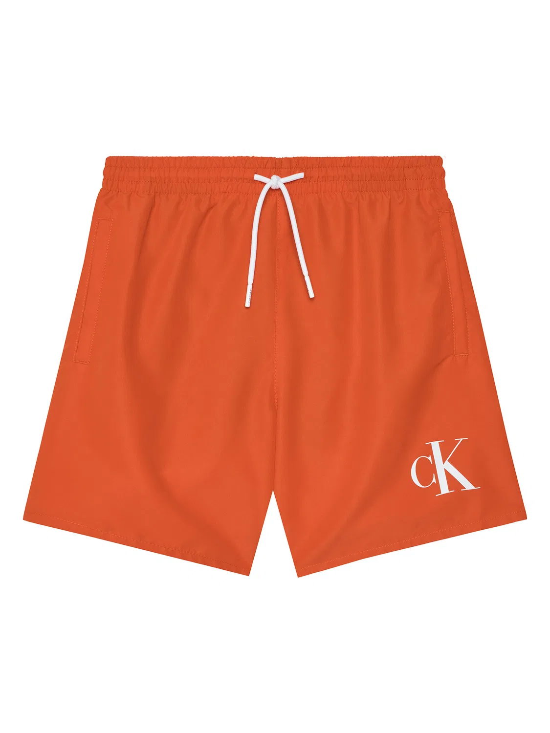 Плавки-шорты стандартного кроя для мальчика Calvin Klein Swimwear, оранжевый