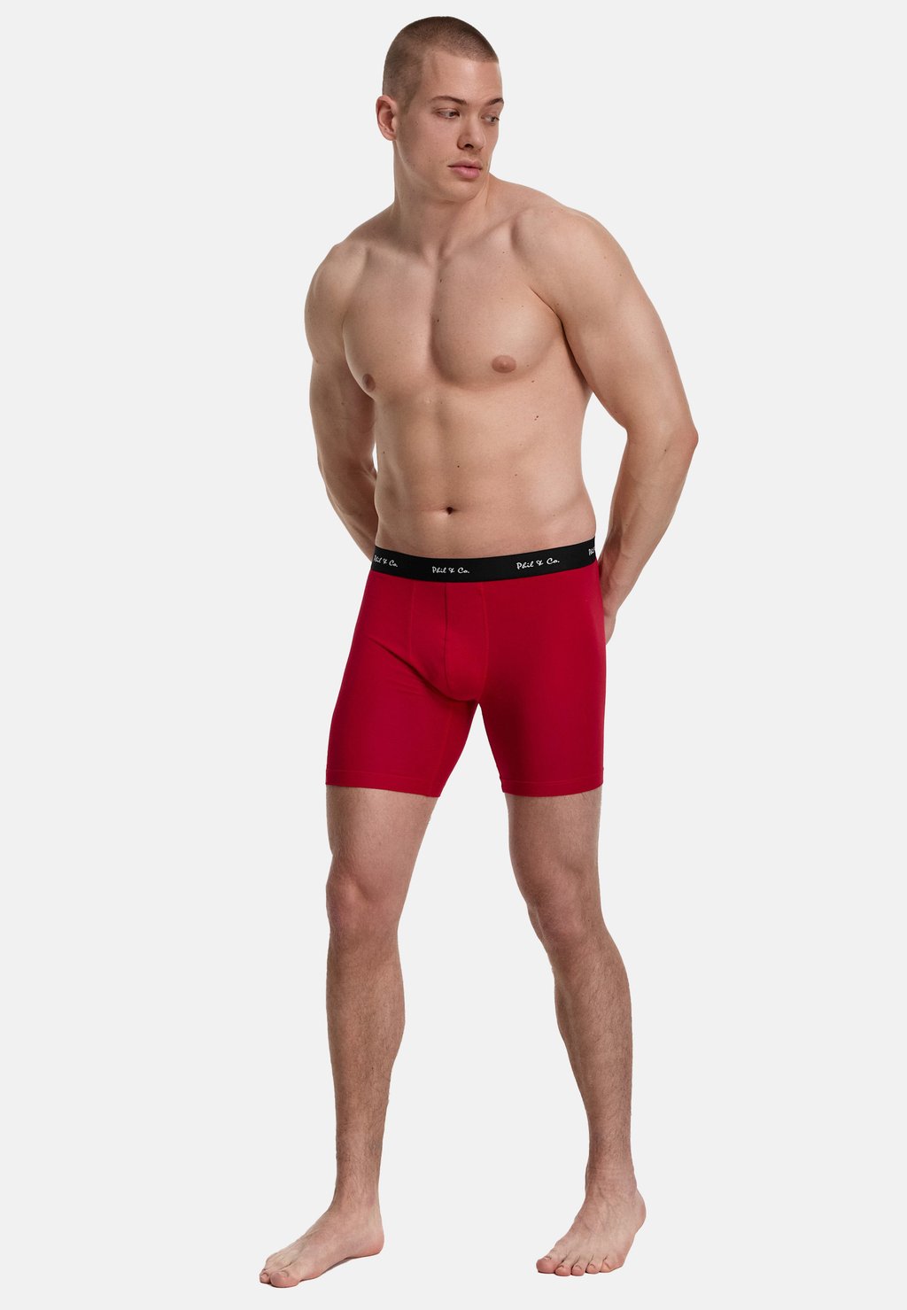 

Брюки LONG BOXER BRIEFS Phil & Co. Berlin, красный