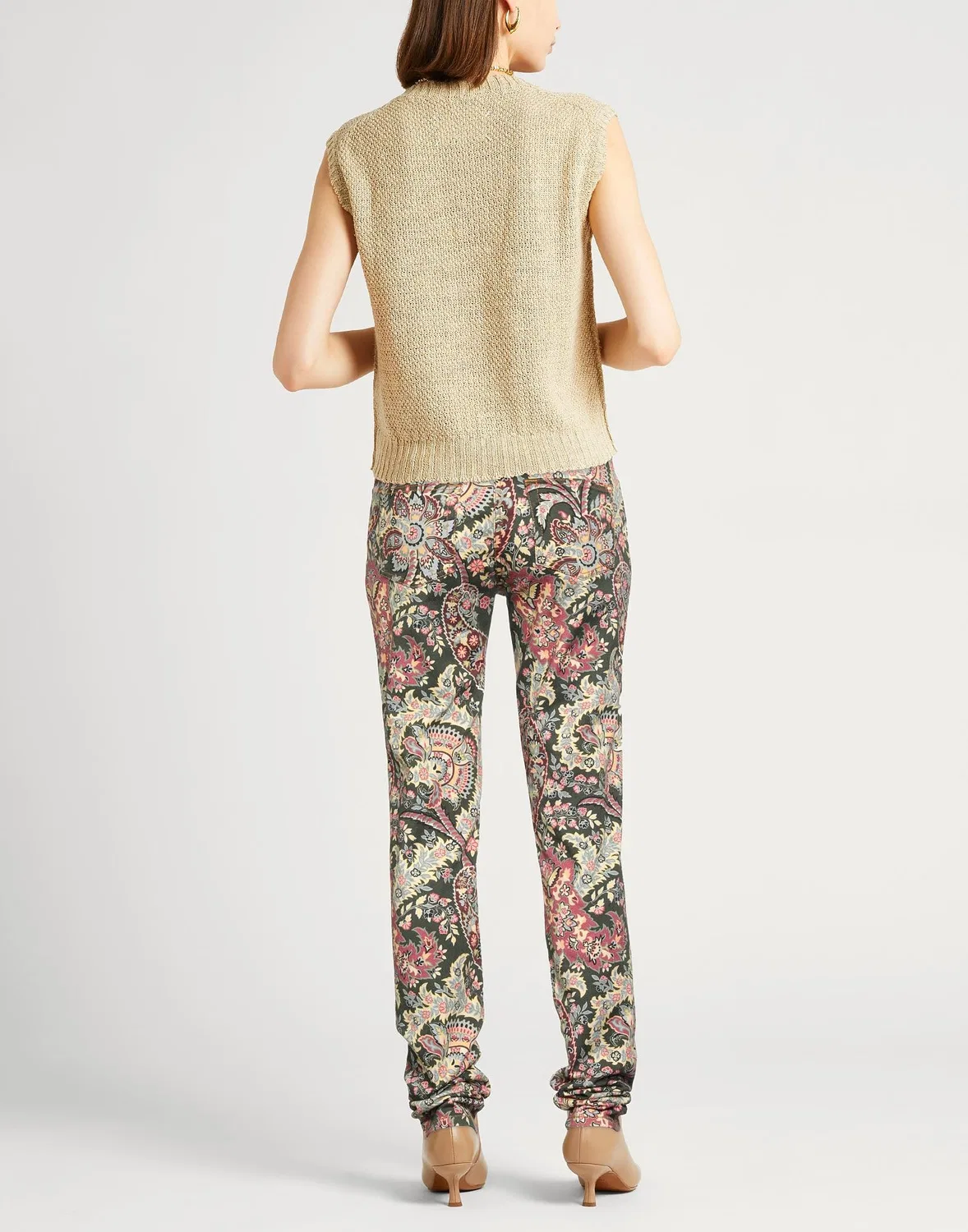Женские джинсы-скинни stretch Green, Etro — фото 3