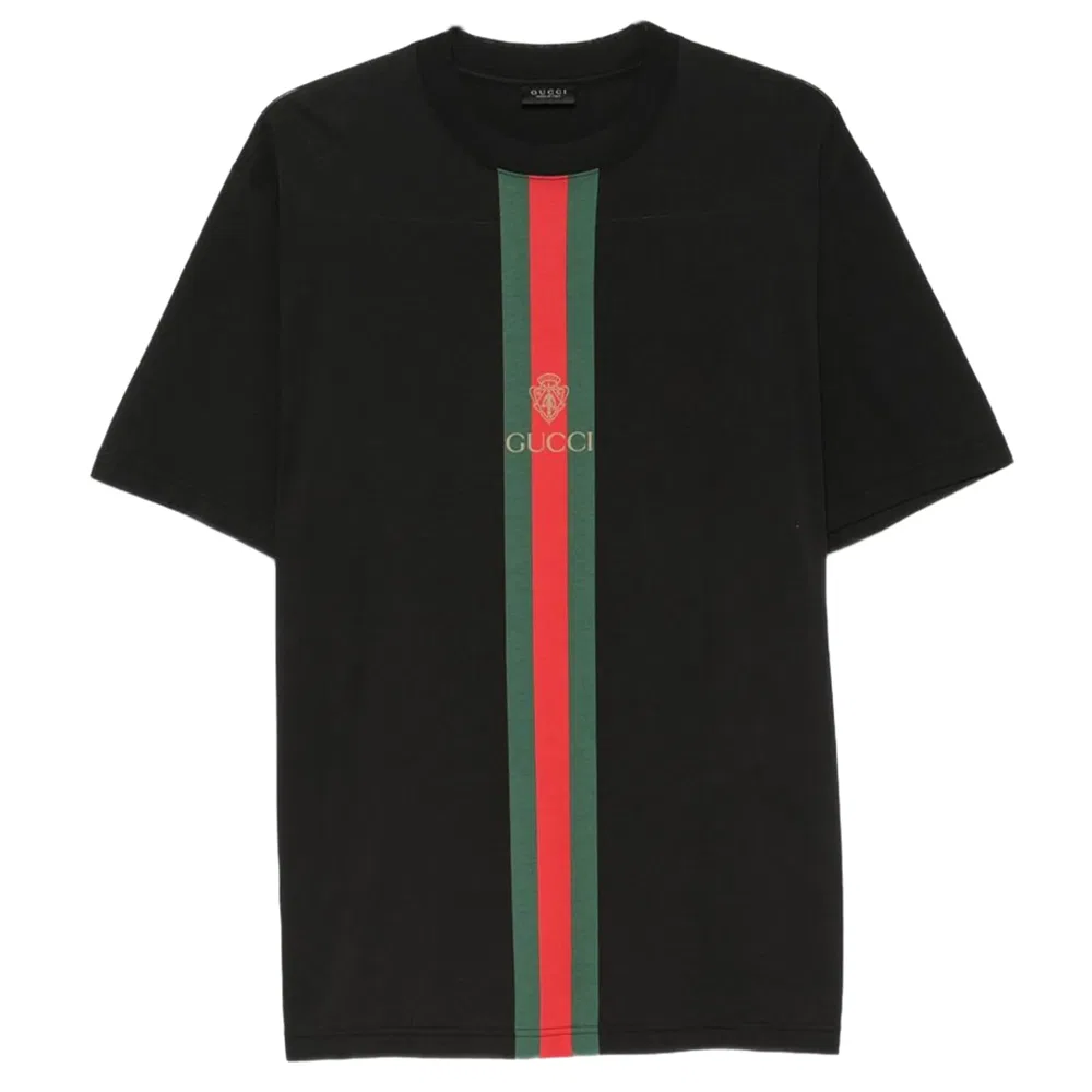 Мужская футболка с коротким рукавом GUCCI, Black