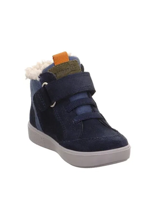 Детские туфли для девочек без каблука Superfit, Blue/Green — фото 4