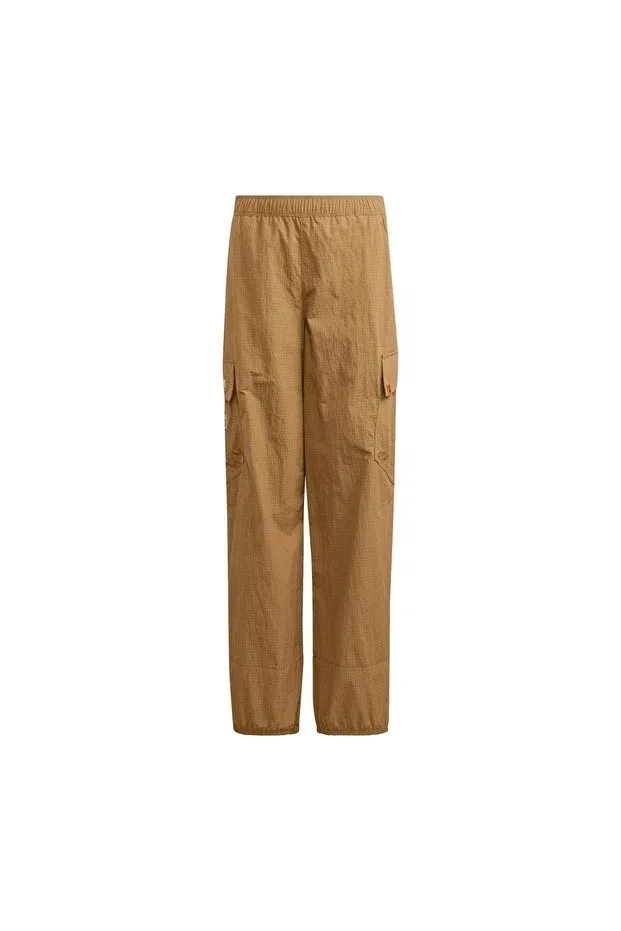 Детские брюки для девочек однотонные Adidas, Brown